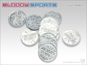 Bloody Sports coin marker