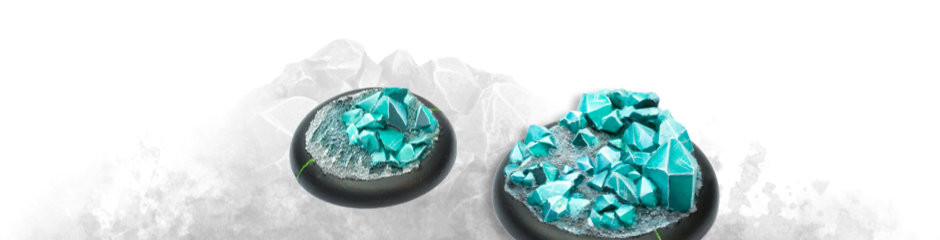  The natural crystals of these bases come in...