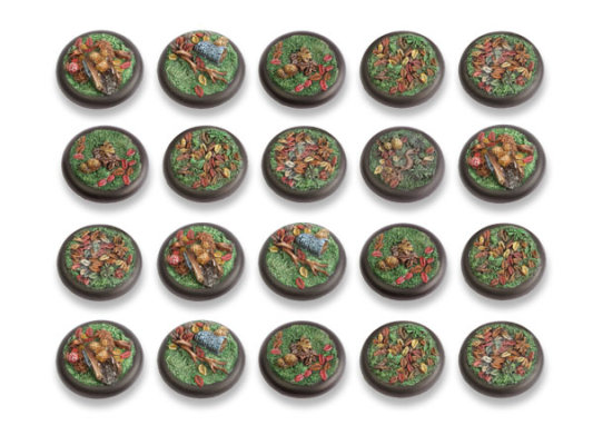 Now available - Woodland bases 30mm RL and 40mm RL DEALs - 