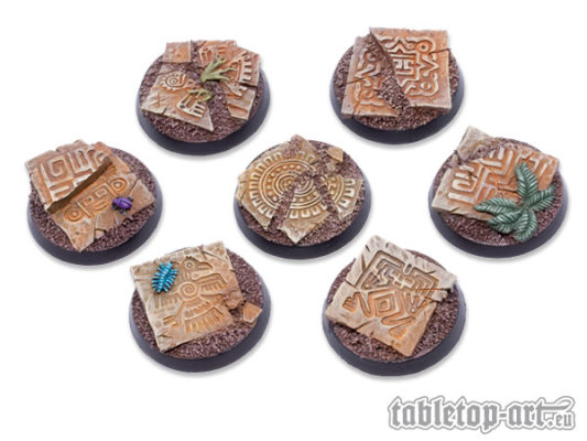 Now available - Lizard City Bases in round and oval - Lizard City Bases in round and oval