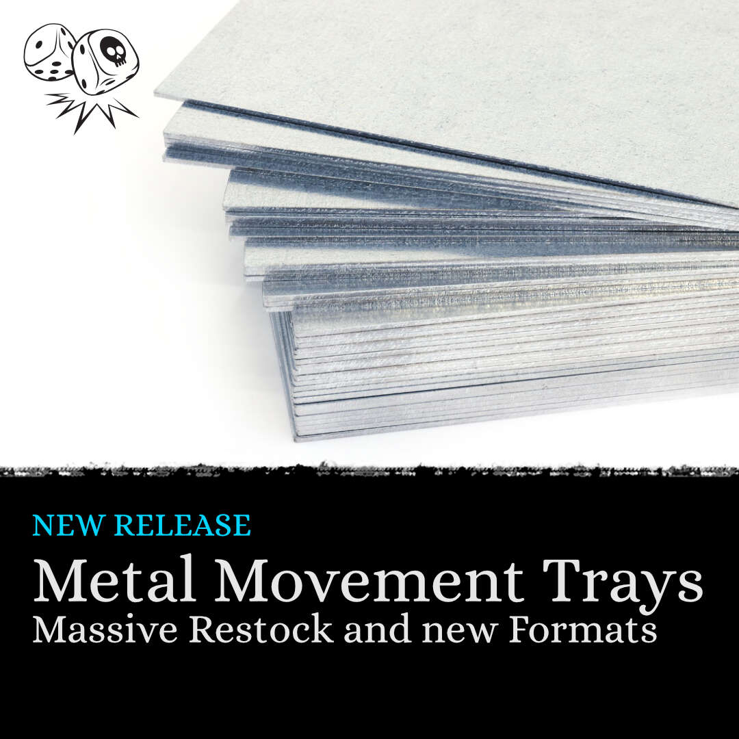 Movement Trays aus Metall - Neue Formate - Movement Trays aus Metall - Neue Formate