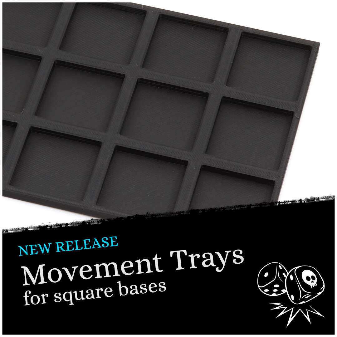 Movement Trays and Converters for square bases - Movement Trays and Converters for square bases