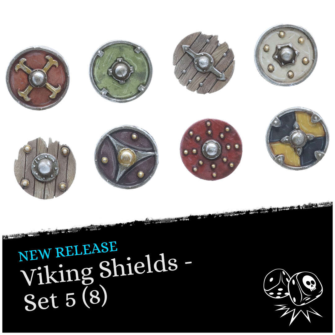 Neues Bits Set erhältlich - Viking Shields Set 5 - Neues Bits Set erhältlich - Viking Shields Set 5