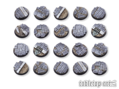 Dirty Old Town Bases - 25mm DEAL (20)