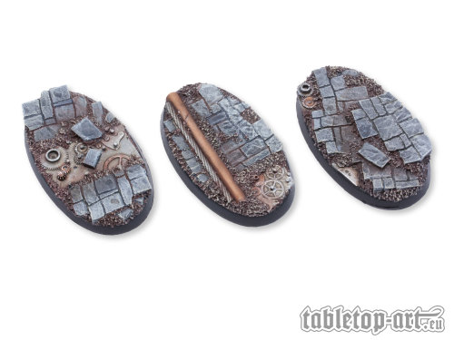 Ancient Machinery Bases - 60mm Oval (3)