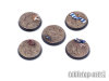 Bloody Sports - Muddy Pitch Bases - 32mm (5)