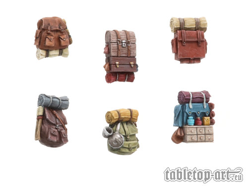 Adventurer backpacks - Set 1 (6)