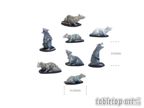 Rats miniatures set