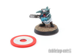 Skill and Squad Marker - 32mm Azure Blue (10)