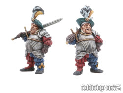 Landsknecht Ogre with Flamberge