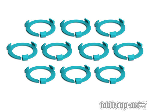 Squad Marker - 28.5mm Turquoise (10)