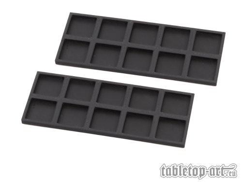 Movement Tray - Converter 20x20mm to 25x25mm - 5x2 (2)