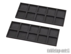 Movement Tray - Converter 25x25mm to 30x30mm - 5x2 (2)