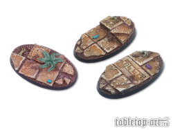 Lizard City Bases - 75mm Oval (3)