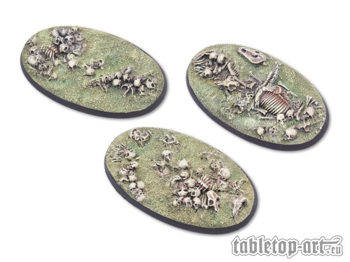 Bonefield Bases - 75mm Oval (3)