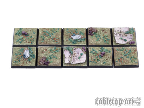 Woodland Bases - 30x30mm (10)