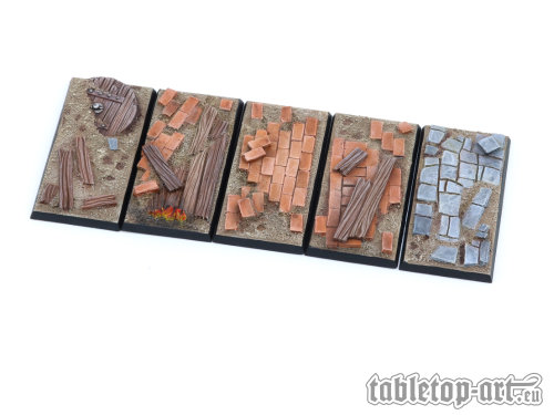 Viking Raid Bases - 30x60mm (5)