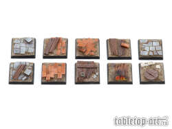 Viking Raid Bases - 25x25mm (10)