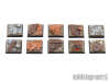 Viking Raid Bases - 25x25mm (10)