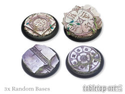 Ancestral Ruins Bases - 50mm Round Lip (3)