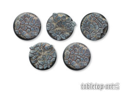 Cobblestone Bases - 40mm Round Lip (5)