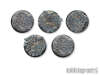 Cobblestone Bases - 40mm Round Lip (5)
