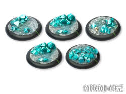 Crystal Field Bases - 40mm Round Lip (5)
