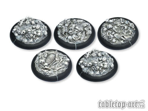 Bonefield Bases - 40mm Round Lip (5)