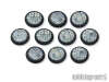 Flagstone Bases - 30mm Round Lip (10)