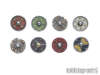 Viking Shields - Set 5 (8)