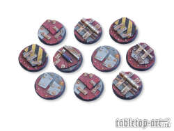 Scrap Steel Bases 32mm (10)
