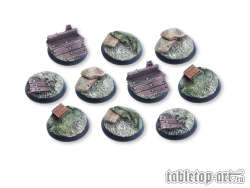 Trench Warfare Bases - 25mm (10)