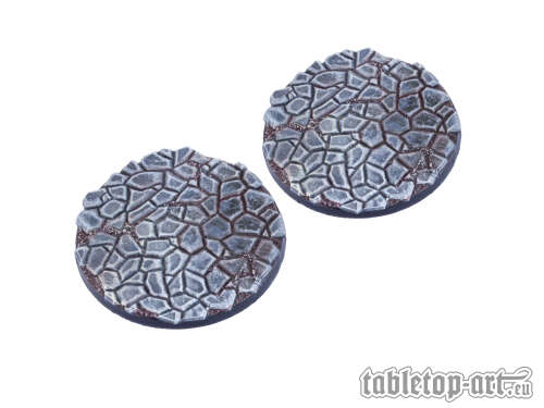 Cobblestone Bases - 55mm (2)