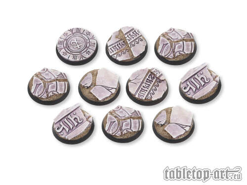 Ancestral Ruins Bases - 28.5mm (10)