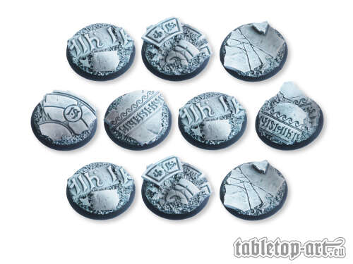 Ancestral Ruins Bases - 28.5mm (10)
