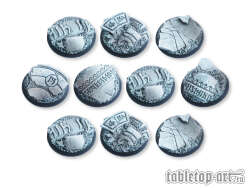 Ancestral Ruins Bases - 28.5mm (10)