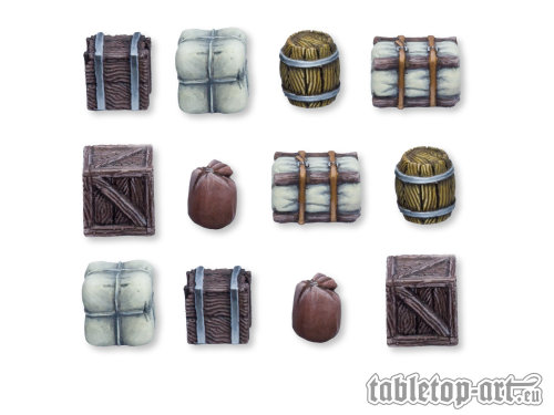 Boxes and Barrels - Set 1 (12)