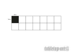 Movement Tray 210x60mm Metal