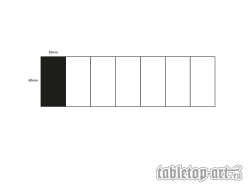 Movement Tray 210x60mm Metal