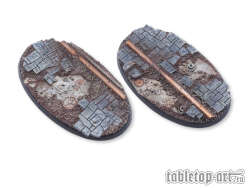 Ancient Machinery Bases - 90mm Oval (2)