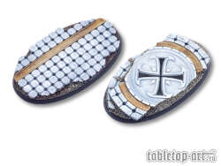 Ruins Of Sanctuary Bases - 90mm Oval (2)