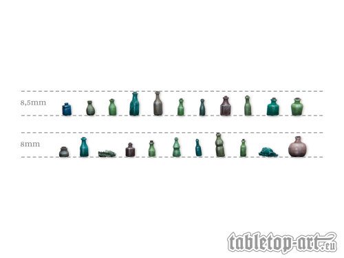 Bottles And Small Bottles - Set 1 (22)
