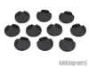 Bases Converters - 25x25mm to 32mm Round (10)