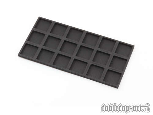 Movement Tray - Converter 20x20mm to 25x25mm - 6x3