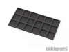 Movement Tray - Converter 20x20mm to 25x25mm - 6x3