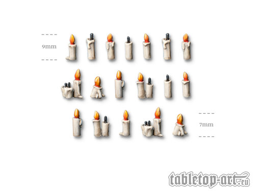Candles - Set 1 (18)