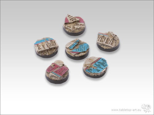 Temple of Isis Bases - 25mm (5)