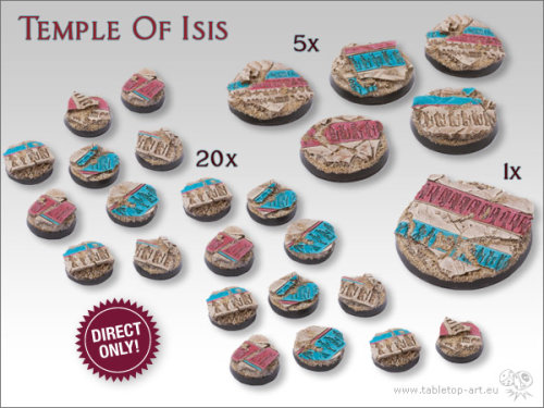 Temple of Isis Bases - Starter DEAL Round (20-5-1)