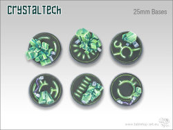 Crystal Tech Bases - 25mm (5)