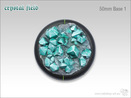 Crystal Field Bases - 50mm Round Lip 1